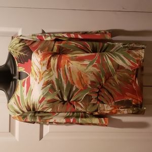 Alfred Dunner ladies quarter sleeve blouse